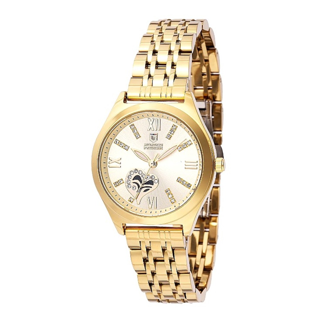 Montres Prestige Invicta MPW-0014 Gold Watch New